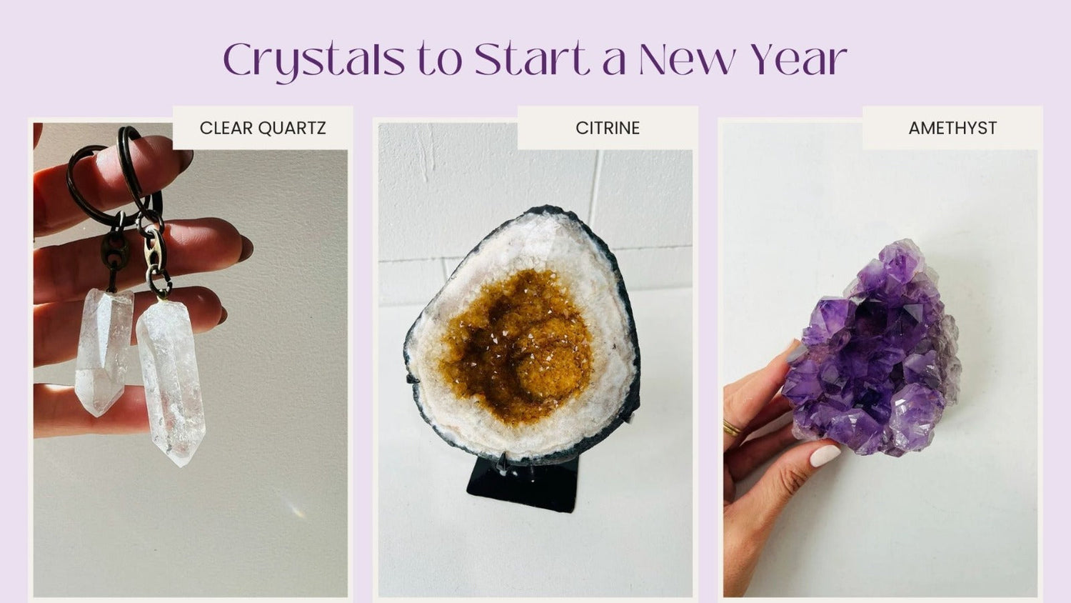 Crystals to Start a New Year: Energise Your New Beginnings.