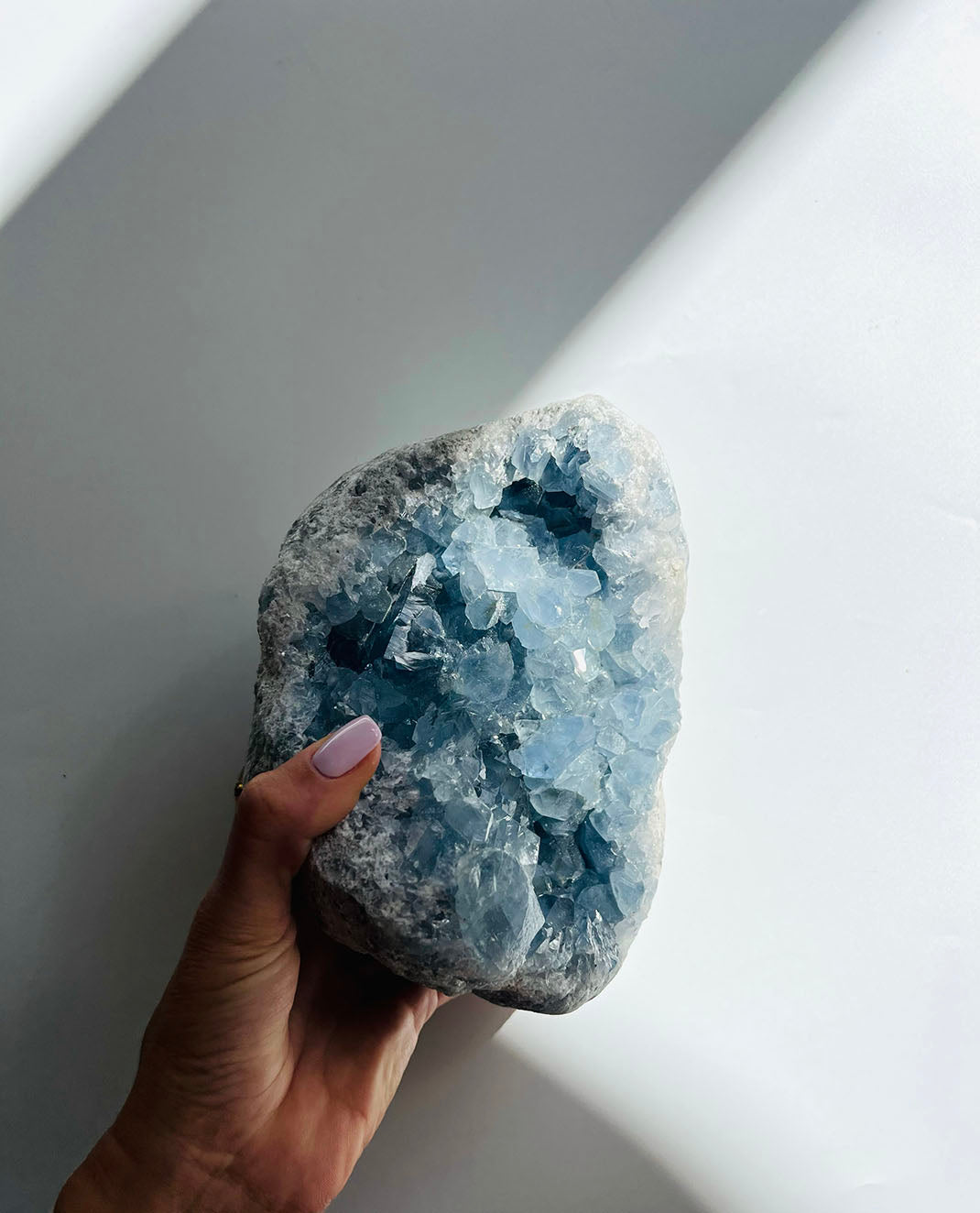 Celestite Cluster