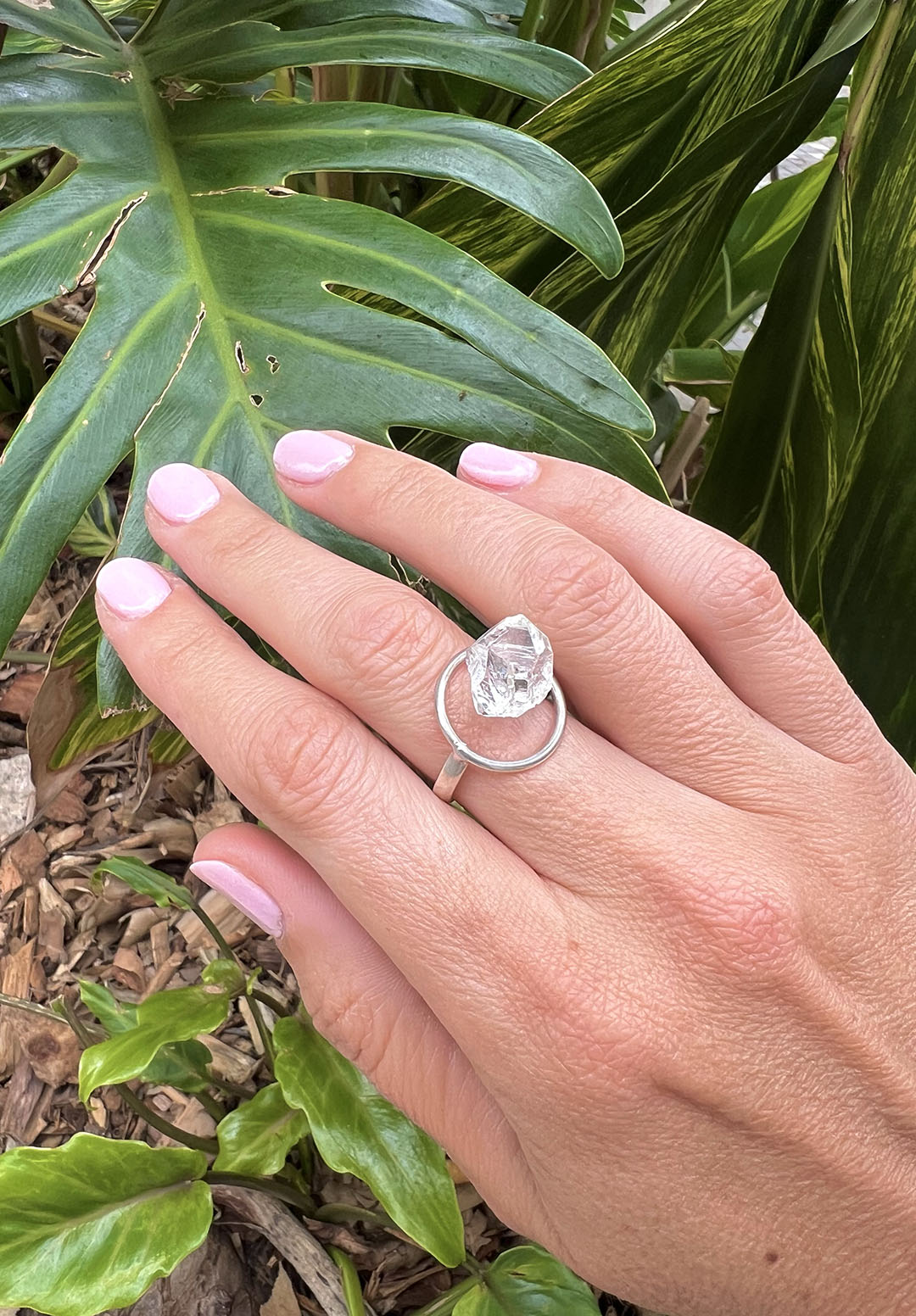 Clear Quartz Ring