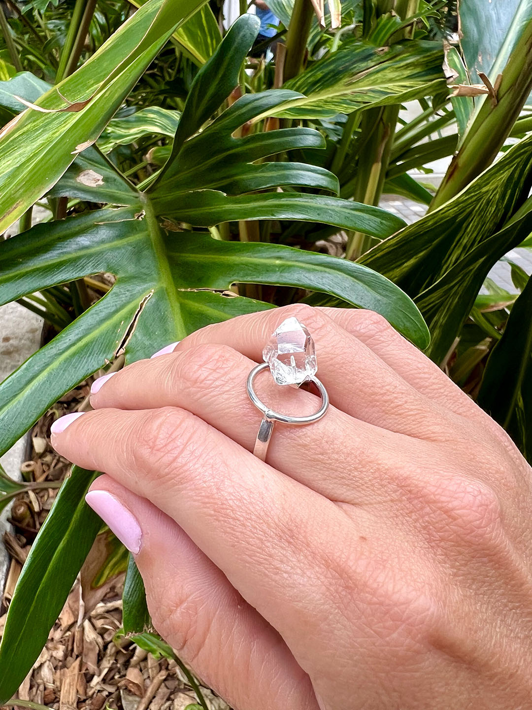 Clear Quartz Ring