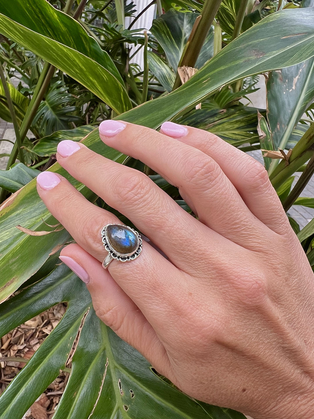 Labradorite Ring