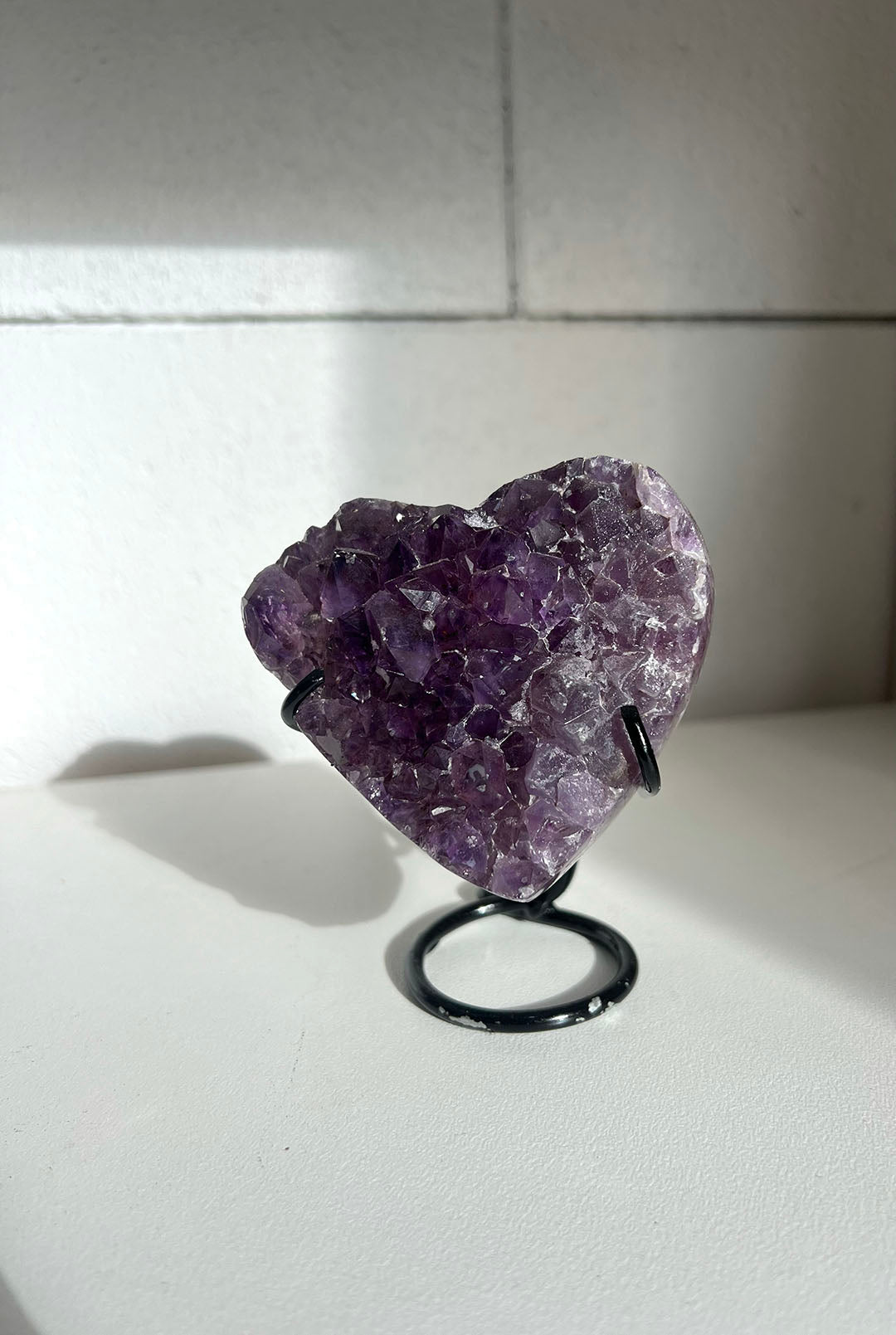 Amethyst Heart