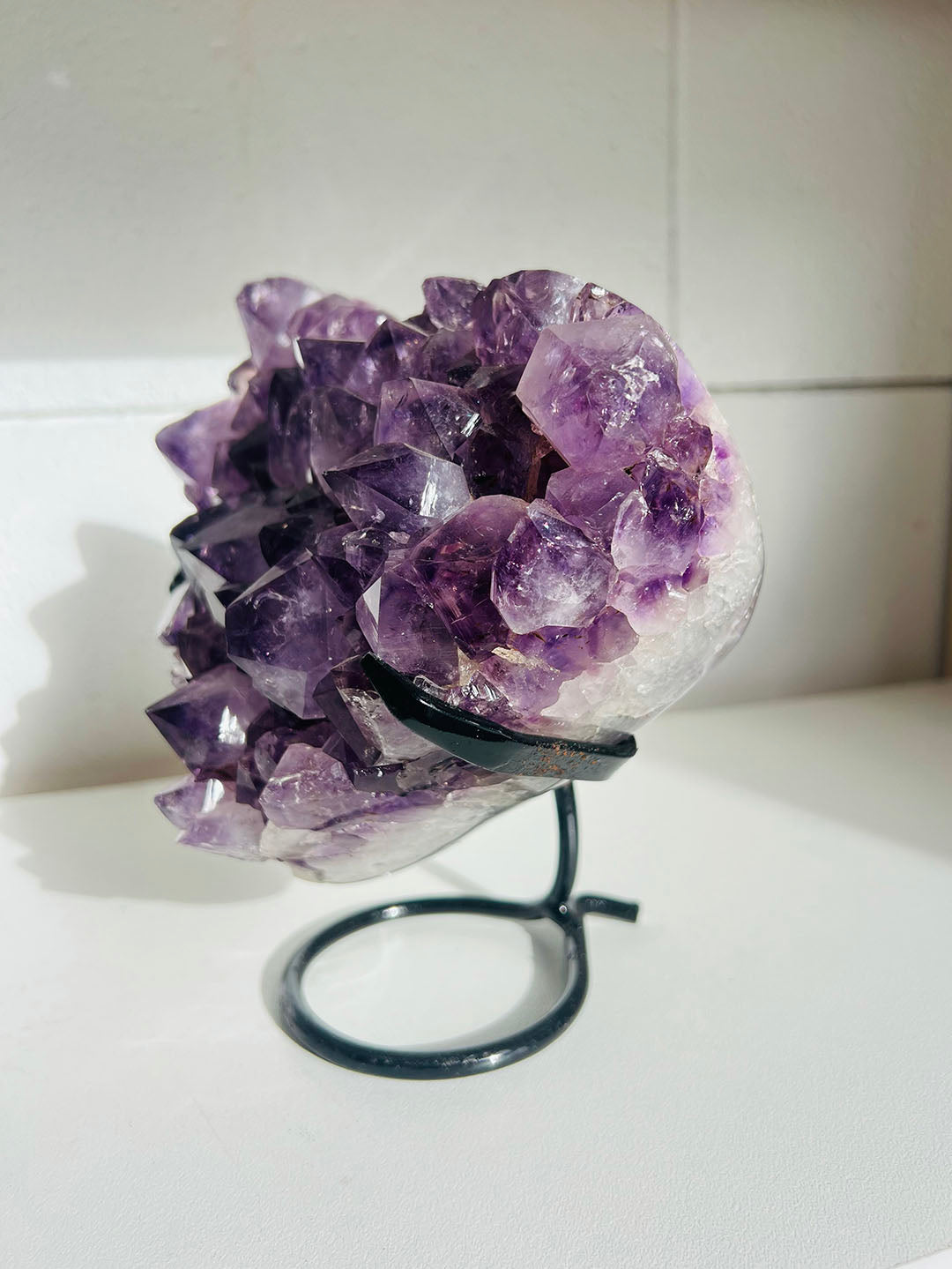 Large Amethyst Heart