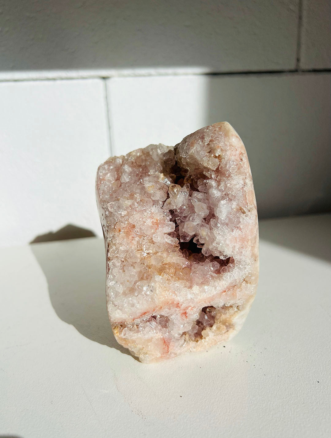 Pink Amethyst Cluster