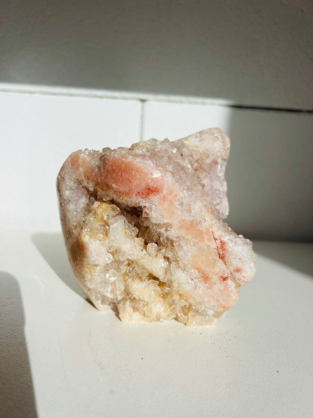 Pink Amethyst Cluster