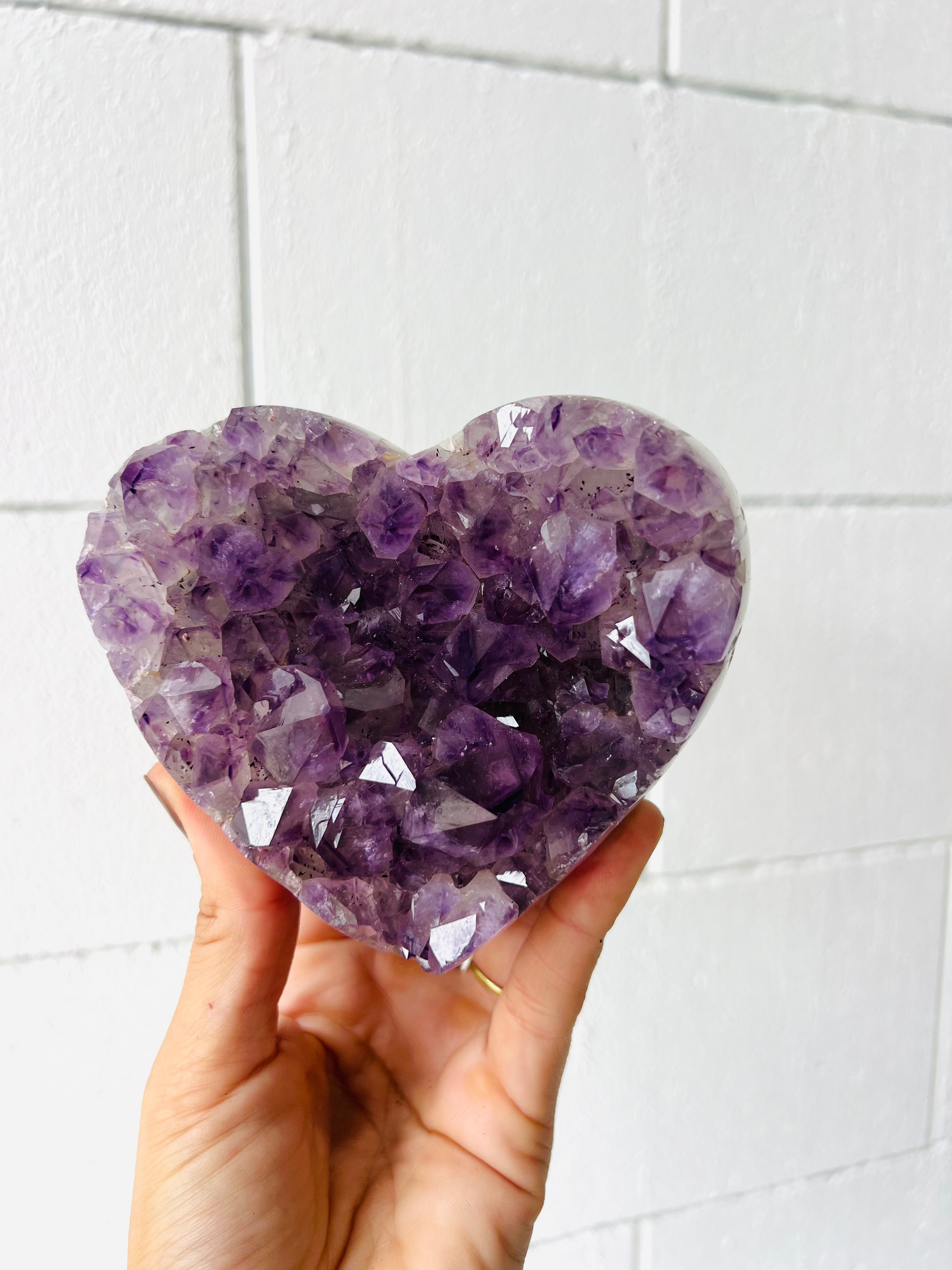 Amethyst Heart