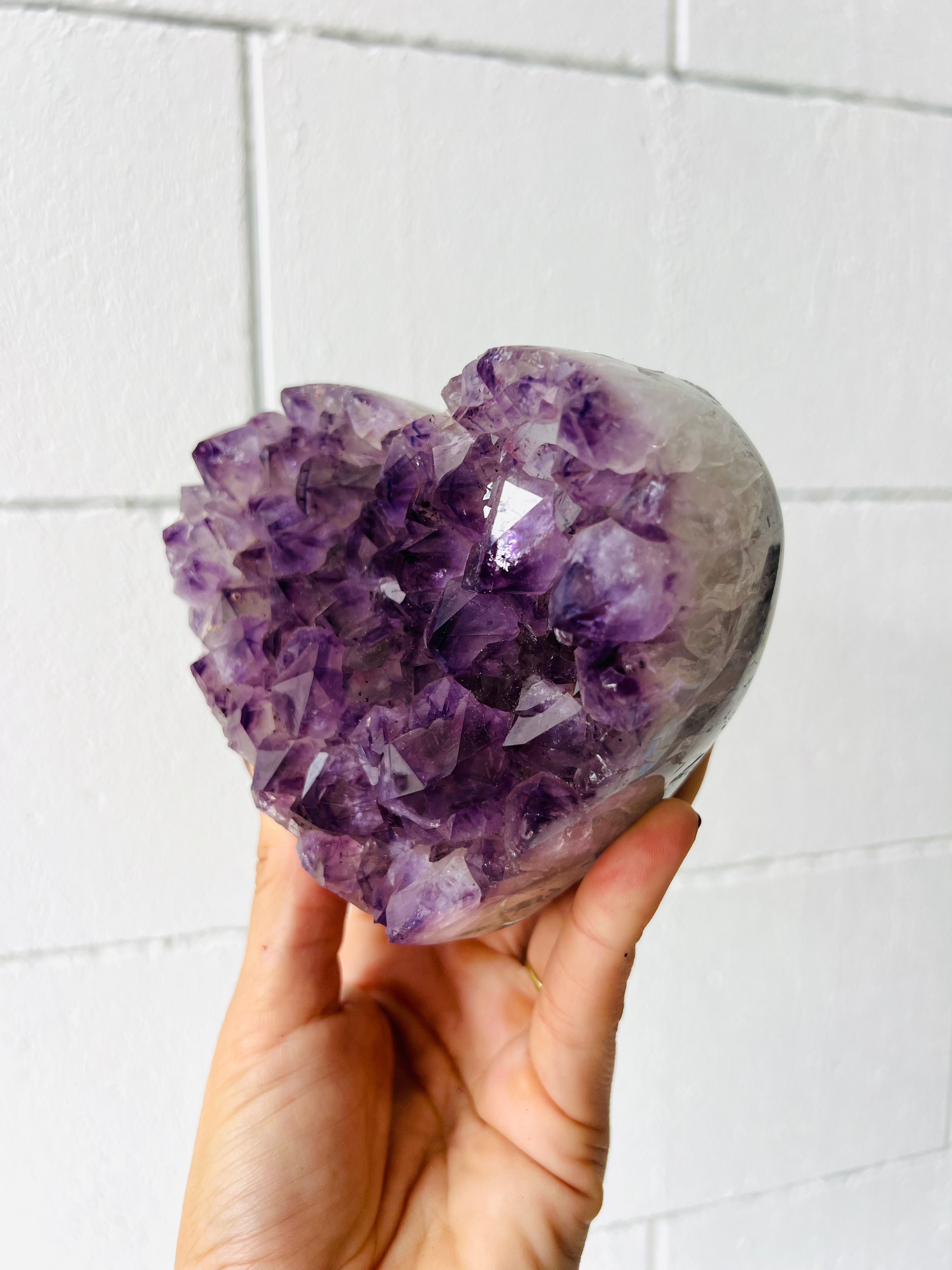 Amethyst Heart