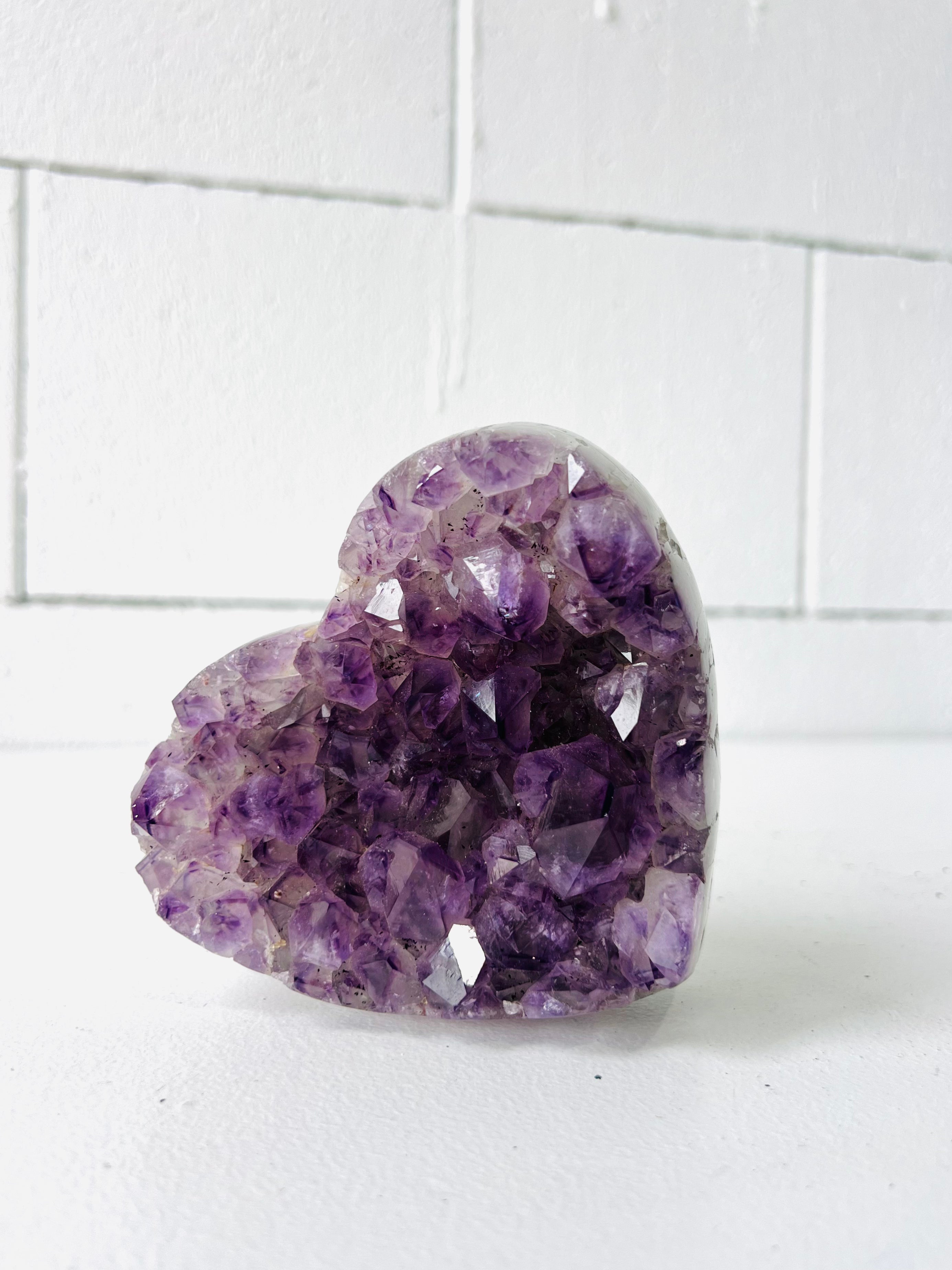 Amethyst Heart