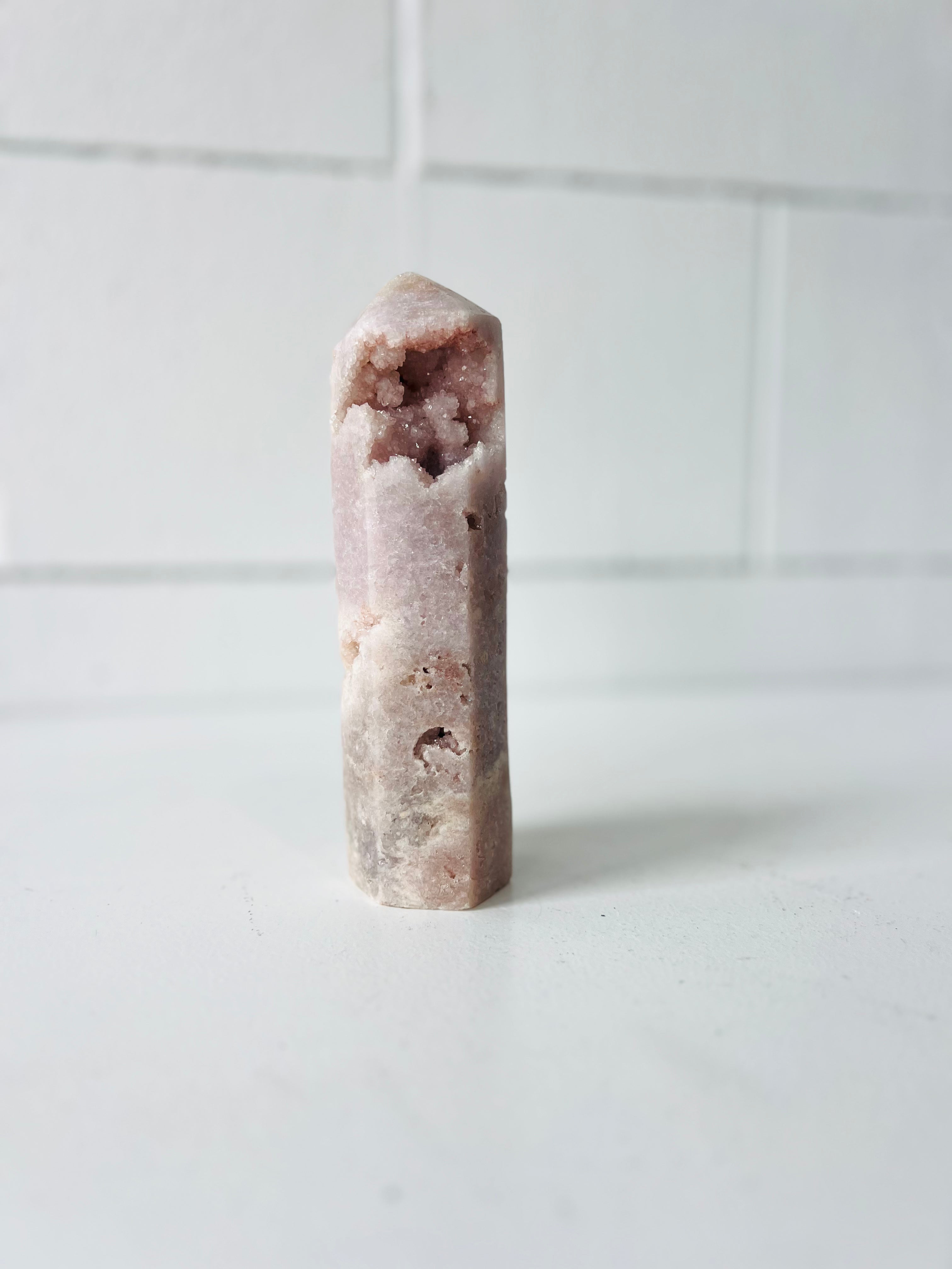 Pink Amethyst Point