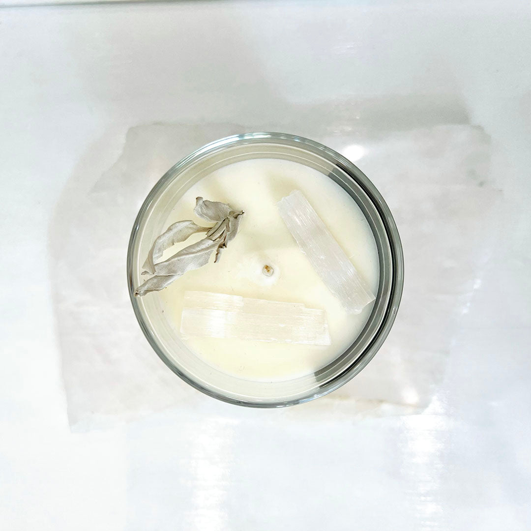 Large SK Crystal Candle - Cleanse & Recharge