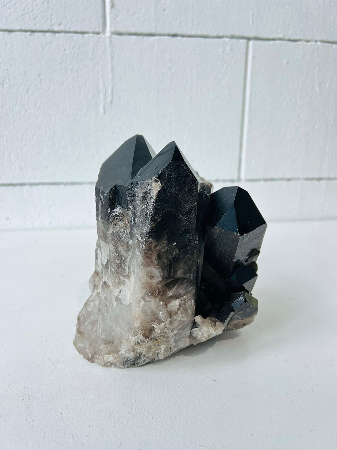 Smoky Quartz Cluster