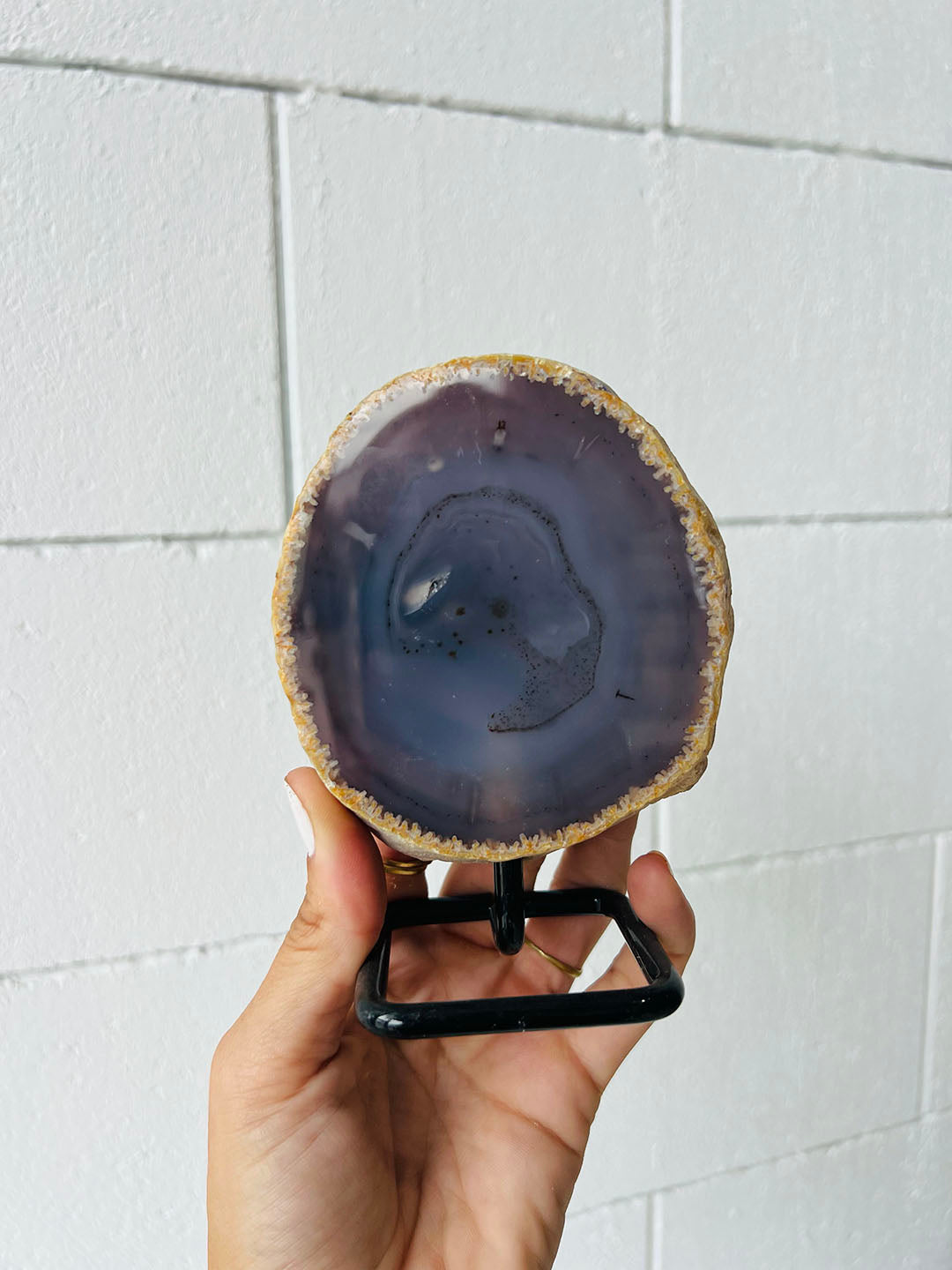 Agate on Stand