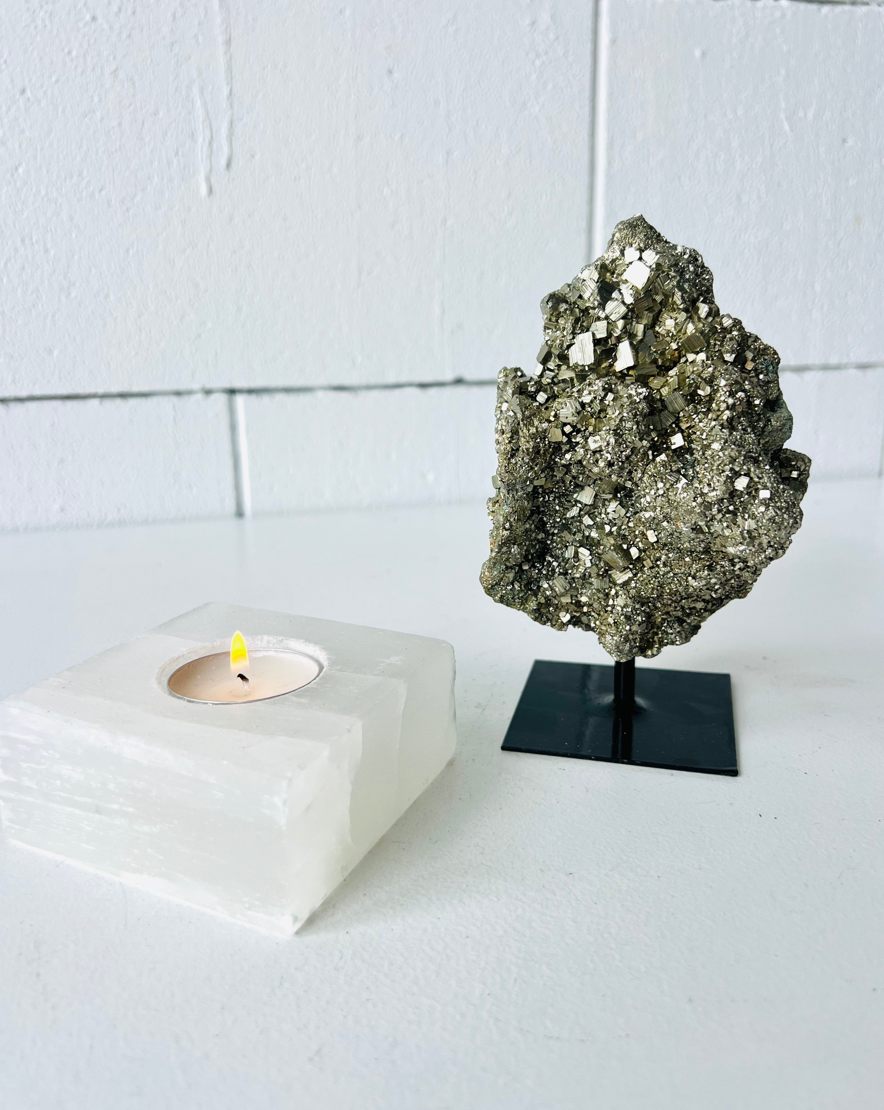 Pyrite on Stand