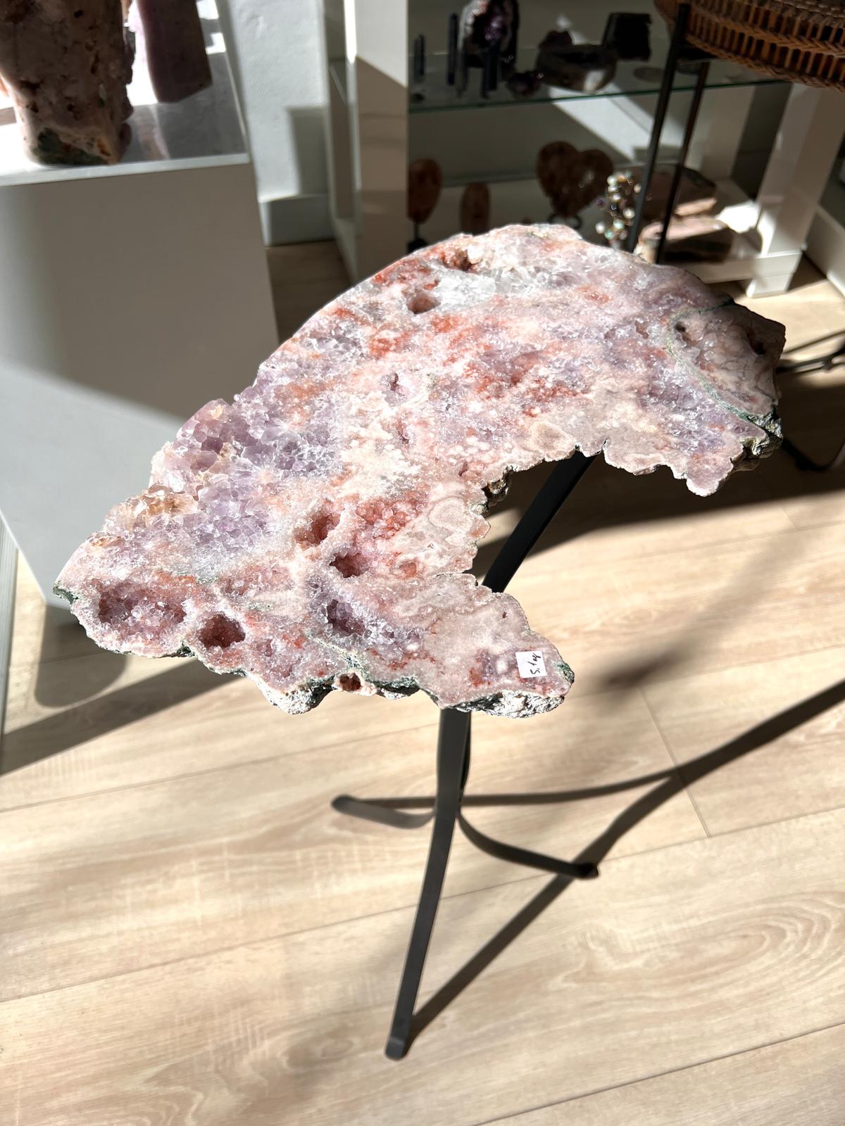 Pink Amethyst Table