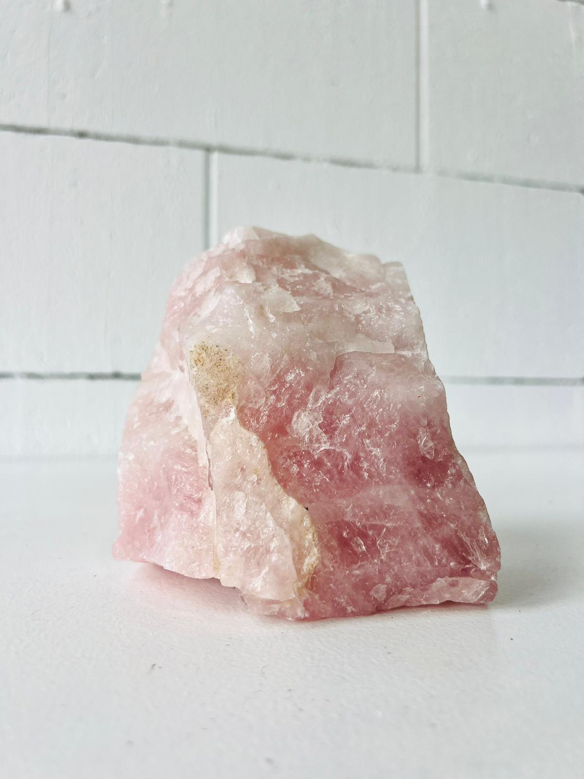 Raw Rose Quartz