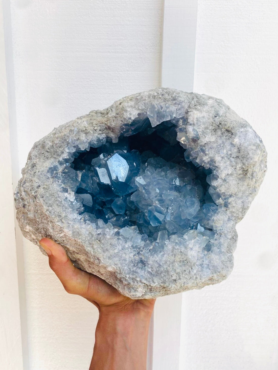 Celestite Cluster