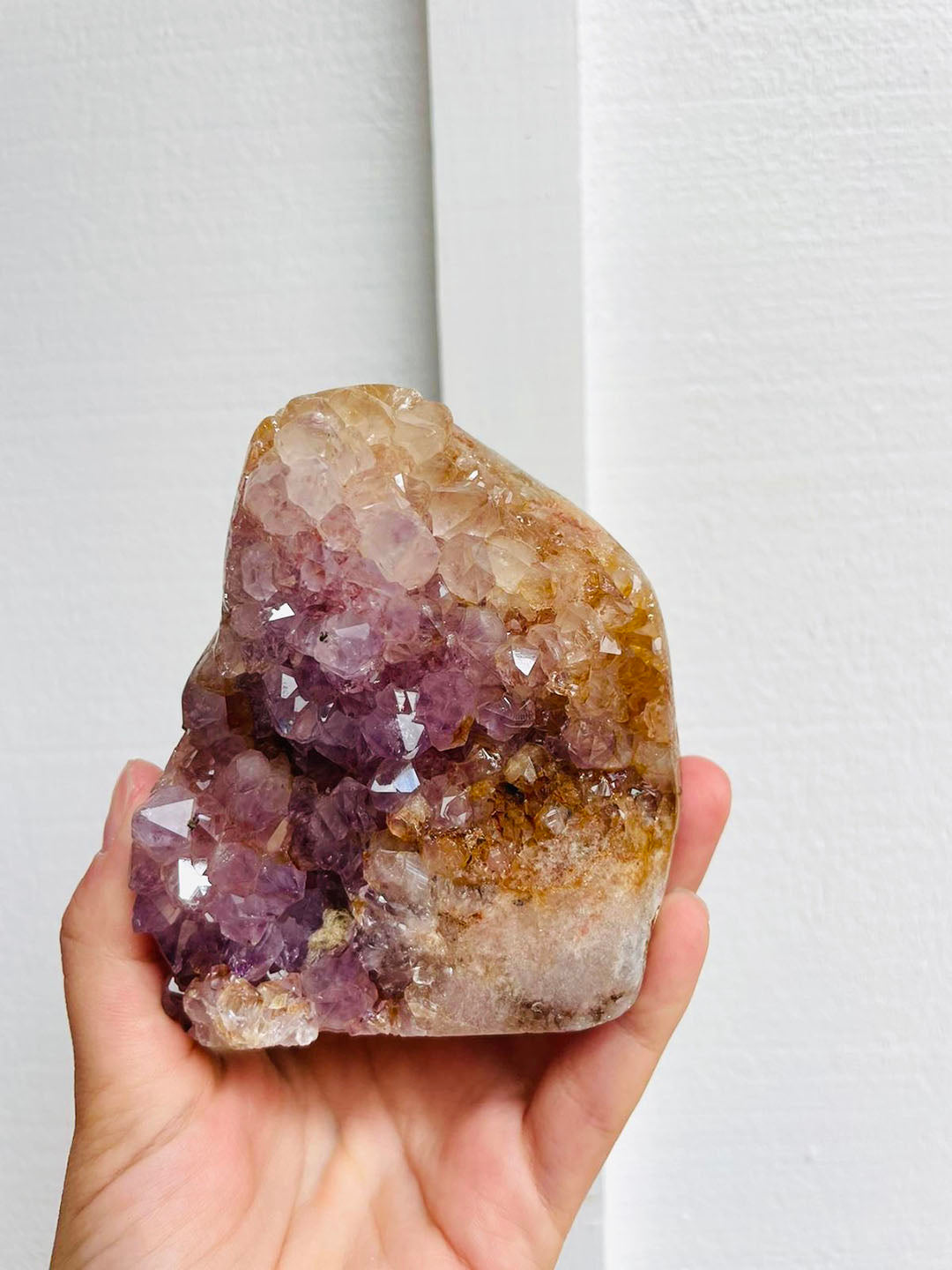 Pink with Purple Amethyst