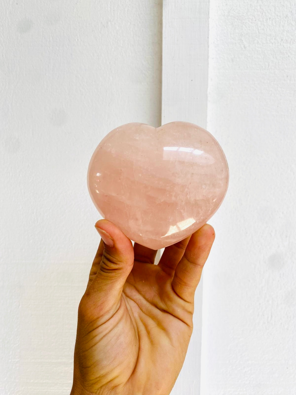 Rose Quartz Heart