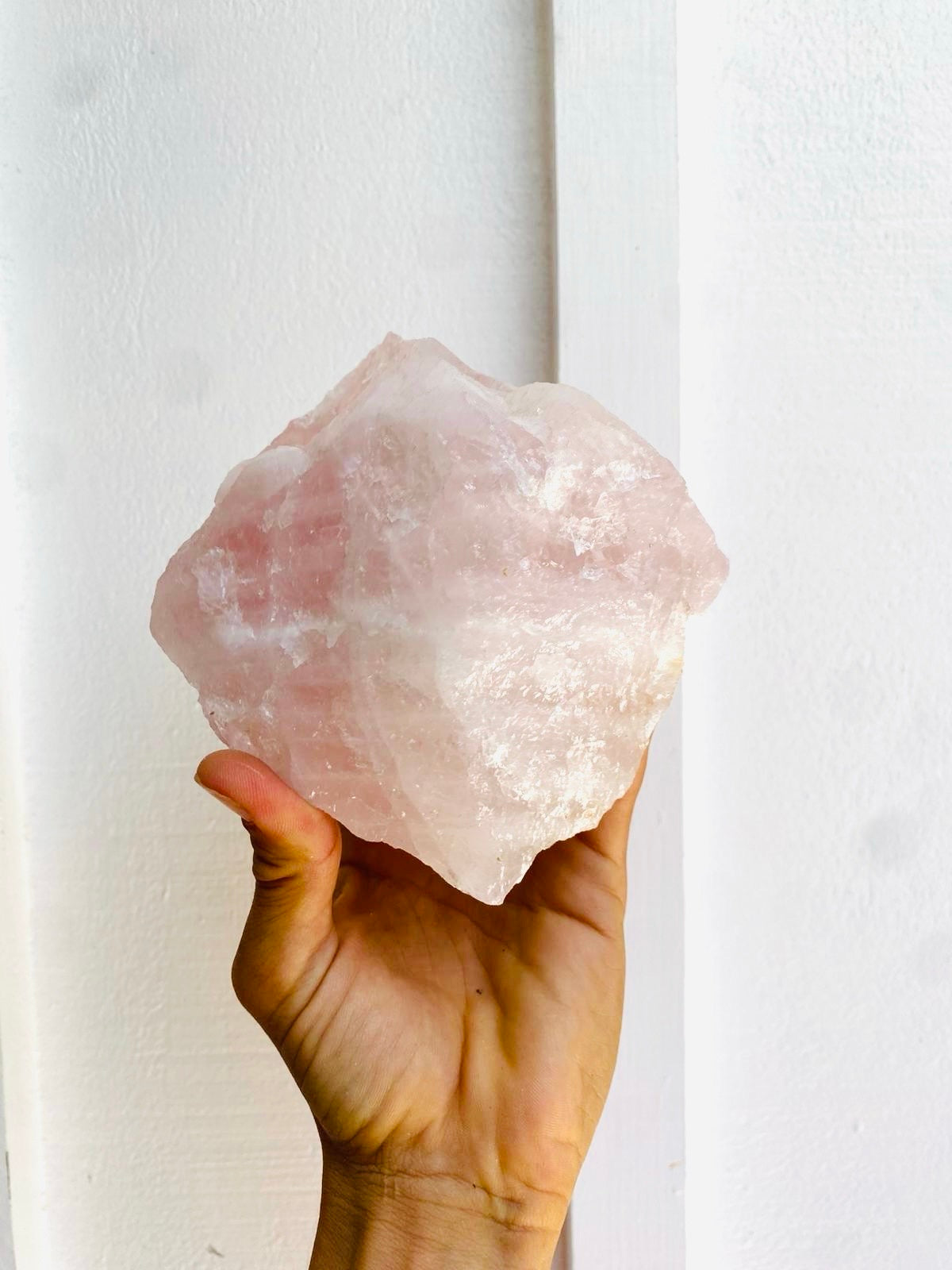 Raw Rose Quartz