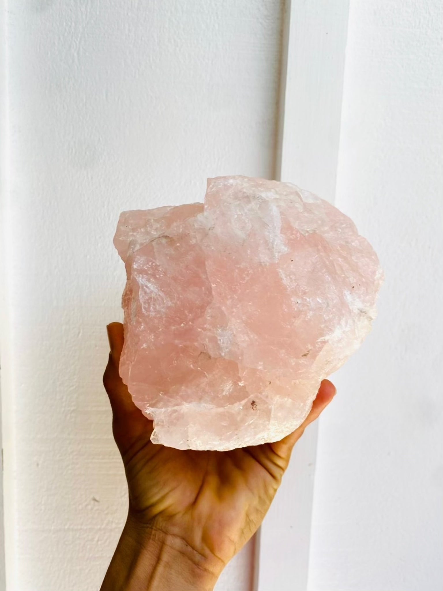 Raw Rose Quartz