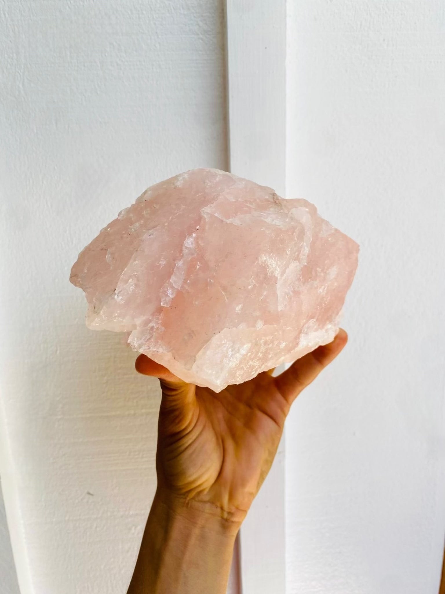 Raw Rose Quartz